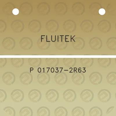 fluitek-p-017037-2r63