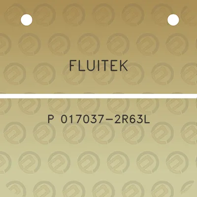 fluitek-p-017037-2r63l