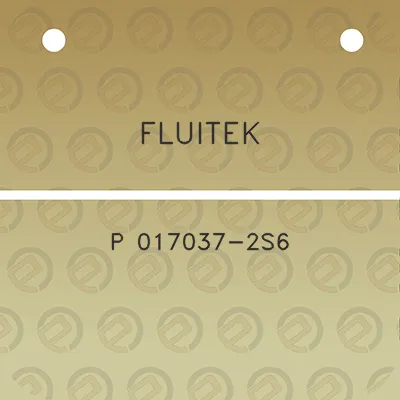 fluitek-p-017037-2s6