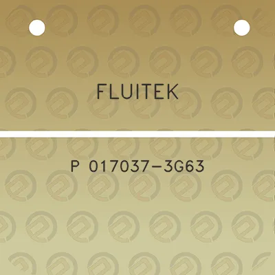 fluitek-p-017037-3g63