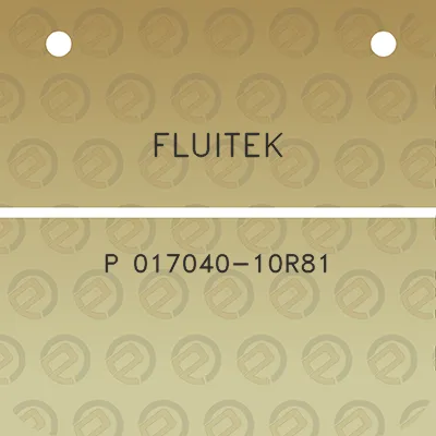 fluitek-p-017040-10r81