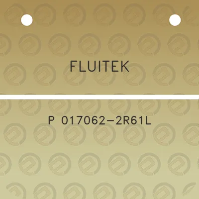 fluitek-p-017062-2r61l