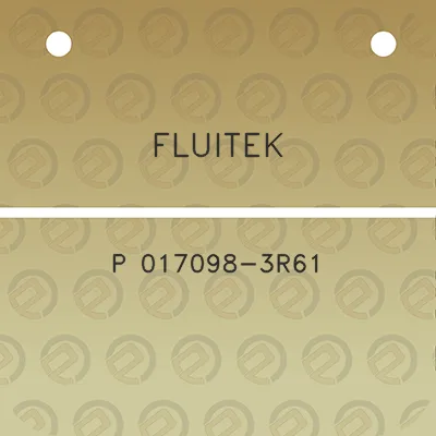 fluitek-p-017098-3r61