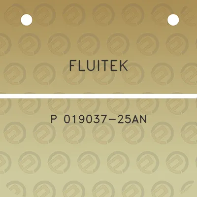 fluitek-p-019037-25an