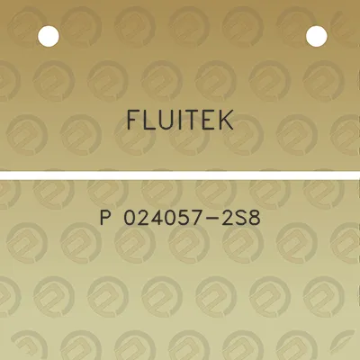 fluitek-p-024057-2s8