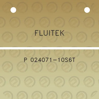 fluitek-p-024071-10s6t