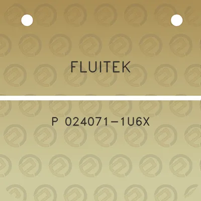 fluitek-p-024071-1u6x