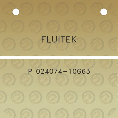 fluitek-p-024074-10g63