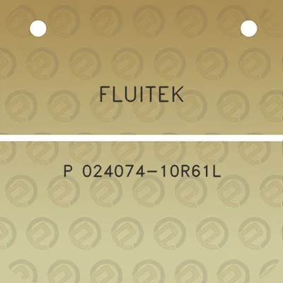 fluitek-p-024074-10r61l