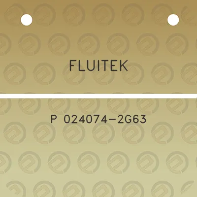 fluitek-p-024074-2g63