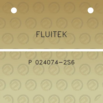 fluitek-p-024074-2s6