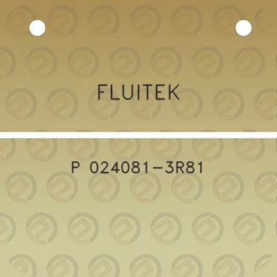 fluitek-p-024081-3r81