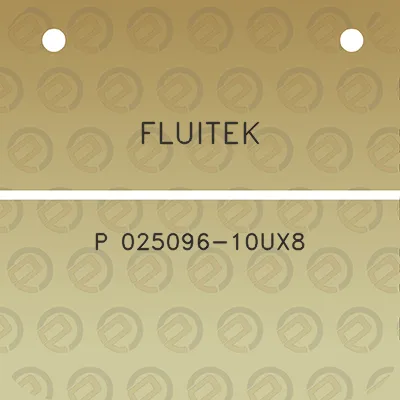 fluitek-p-025096-10ux8