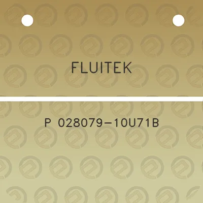 fluitek-p-028079-10u71b