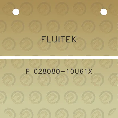 fluitek-p-028080-10u61x