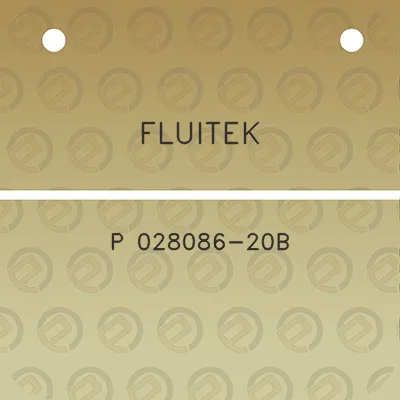 fluitek-p-028086-20b