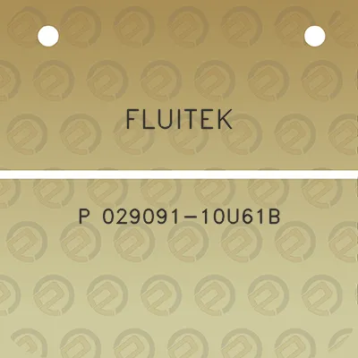 fluitek-p-029091-10u61b