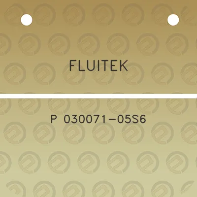 fluitek-p-030071-05s6