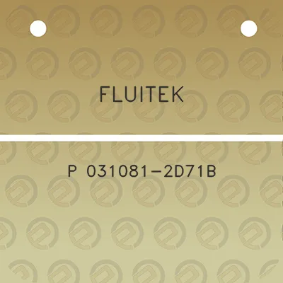 fluitek-p-031081-2d71b