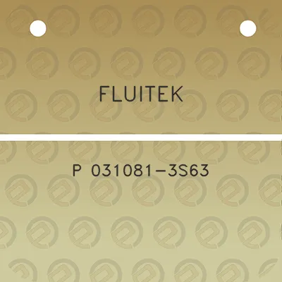 fluitek-p-031081-3s63