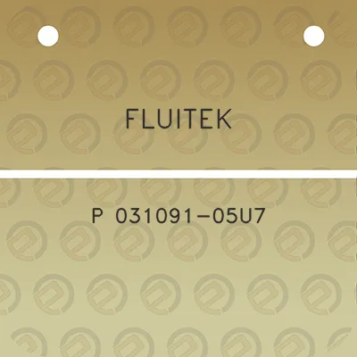 fluitek-p-031091-05u7