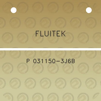 fluitek-p-031150-3j6b