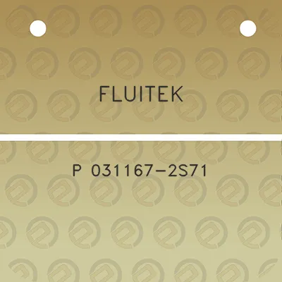 fluitek-p-031167-2s71