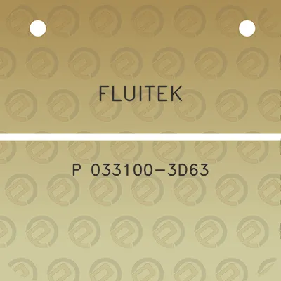 fluitek-p-033100-3d63