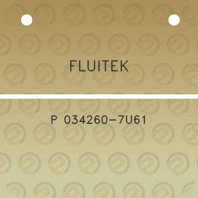 fluitek-p-034260-7u61