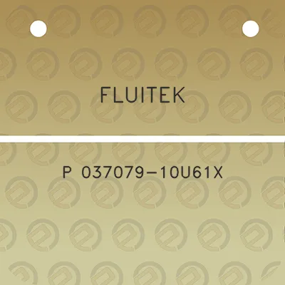 fluitek-p-037079-10u61x