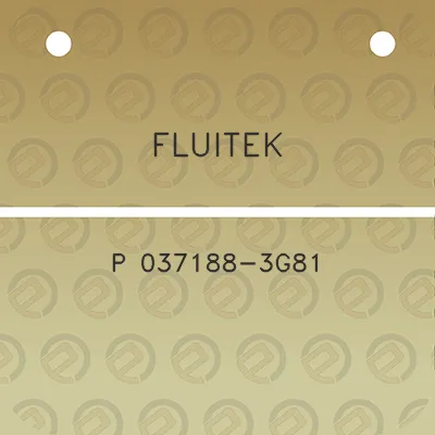 fluitek-p-037188-3g81