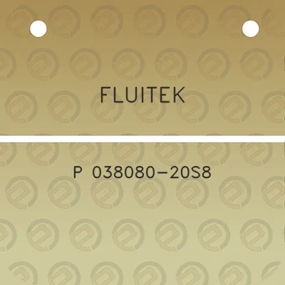 fluitek-p-038080-20s8