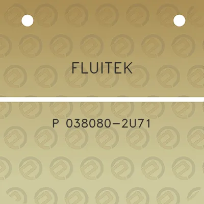 fluitek-p-038080-2u71