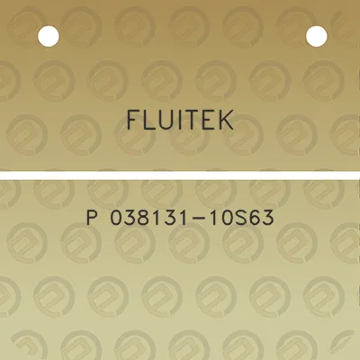 fluitek-p-038131-10s63