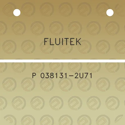 fluitek-p-038131-2u71