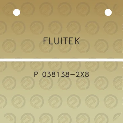 fluitek-p-038138-2x8