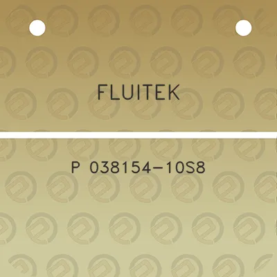 fluitek-p-038154-10s8