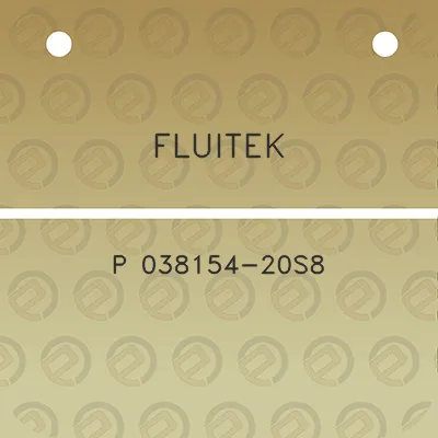 fluitek-p-038154-20s8