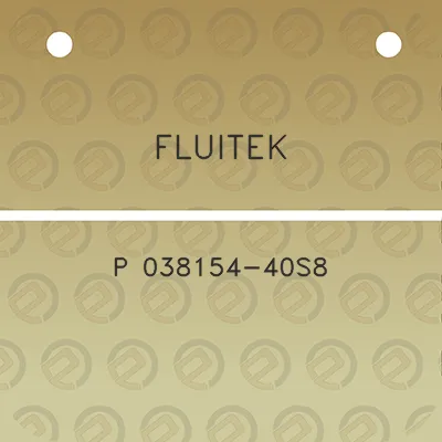 fluitek-p-038154-40s8