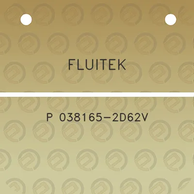 fluitek-p-038165-2d62v