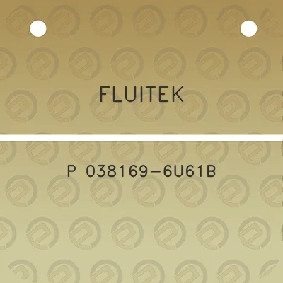 fluitek-p-038169-6u61b