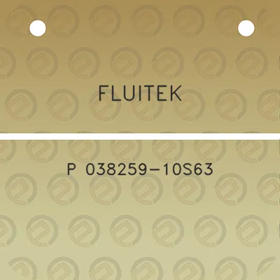 fluitek-p-038259-10s63