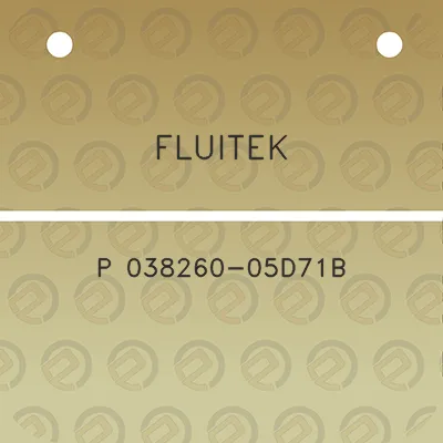 fluitek-p-038260-05d71b