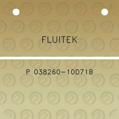 fluitek-p-038260-10d71b