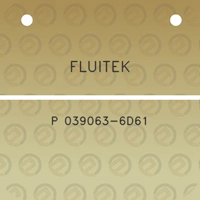 fluitek-p-039063-6d61