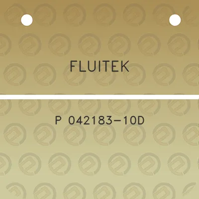 fluitek-p-042183-10d