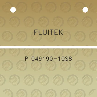 fluitek-p-049190-10s8