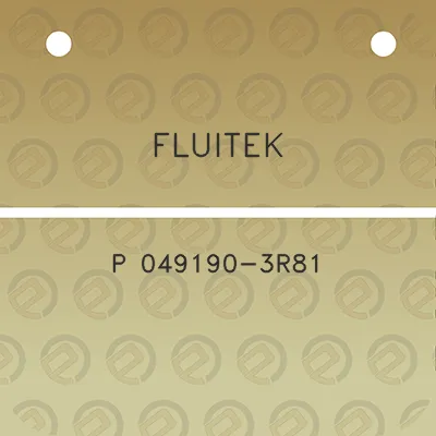 fluitek-p-049190-3r81