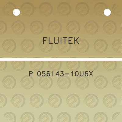 fluitek-p-056143-10u6x