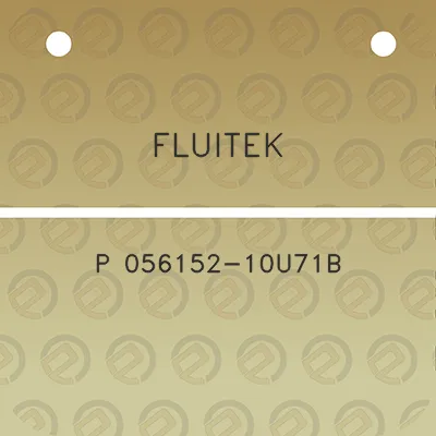 fluitek-p-056152-10u71b